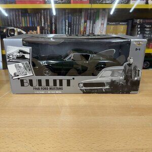 1968 Mustang Bullitt Green ERTL 1:18 Diecast Model Car